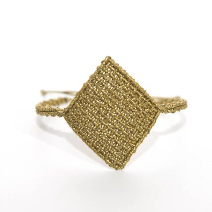 ΒΡΑΧΙΟΛΙ MACRAME LUZOLO ΧΡΥΣΟ