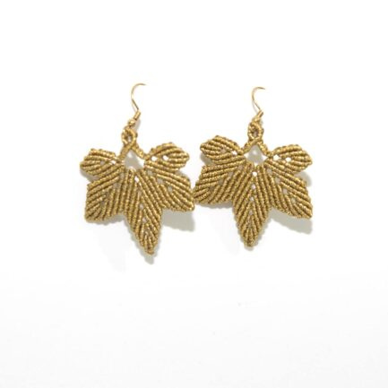 ΣΚΟΥΛΑΡΙΚΙΑ MACRAME FISSEHA ΧΡΥΣΟ ΜΕΤΑΛΙΖΕ