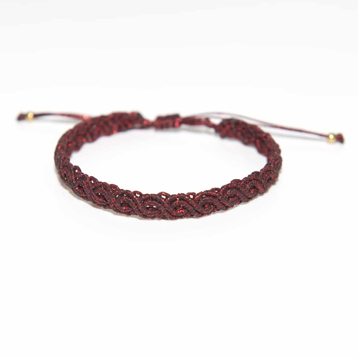 ΒΡΑΧΙΟΛΙ MACRAME ASSIRENI ΚΟΚΚΙΝΟ ΜΕΤΑΛΙΖΕ ΒΡΑΧΙΟΛΙ MACRAME ASSIRENI ΚΟΚΚΙΝΟ ΜΕΤΑΛΙΖΕ