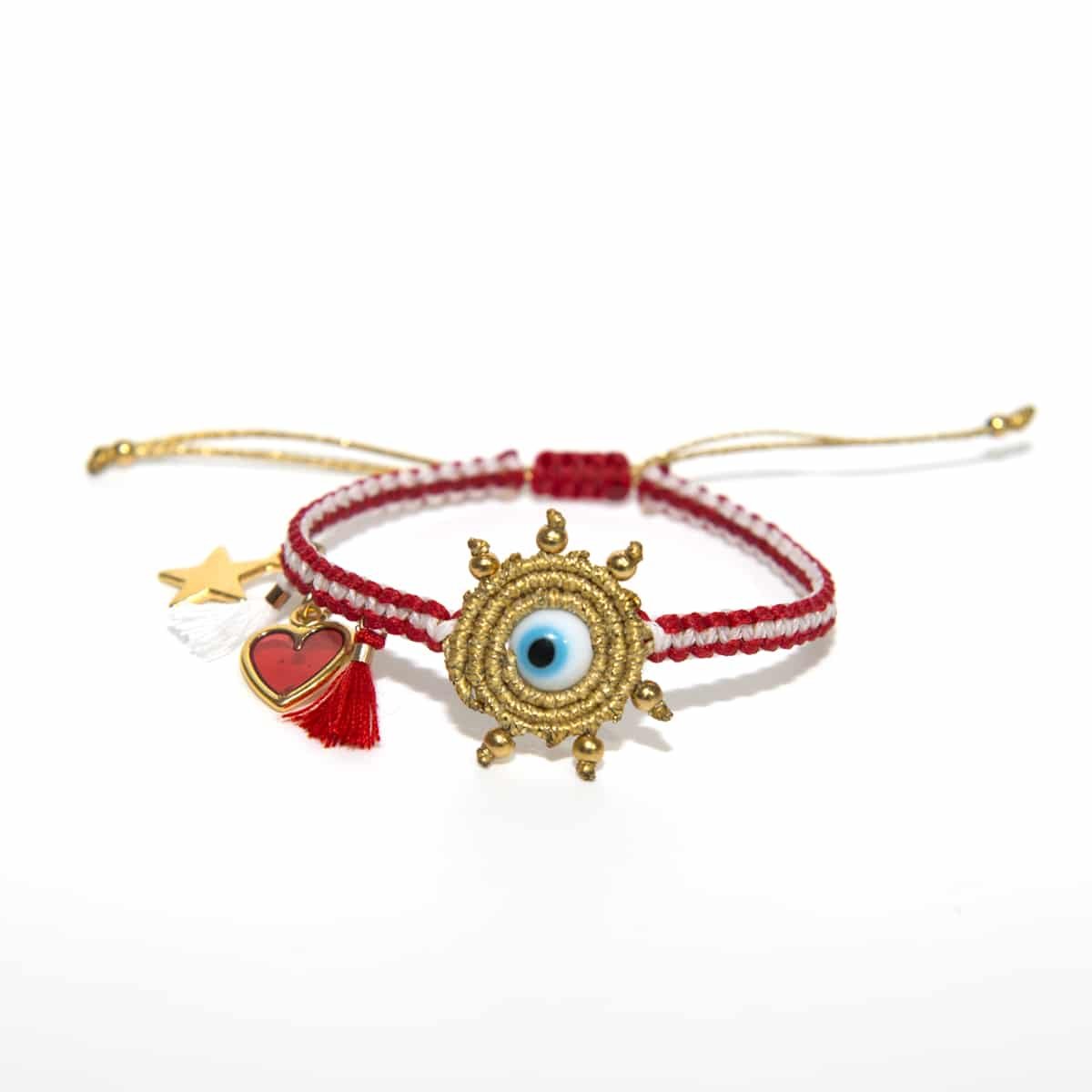 ΒΡΑΧΙΟΛΙ MACRAME ΜΑΡΤΑΚΙ NEFERTARI ΧΡΥΣΟ ΒΡΑΧΙΟΛΙ MACRAME ΜΑΡΤΑΚΙ NEFERTARI ΧΡΥΣΟ