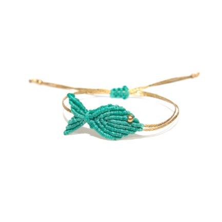 ΒΡΑΧΙΟΛΙ MACRAME ΨΑΡΙ ΒΕΡΑΜΑΝ