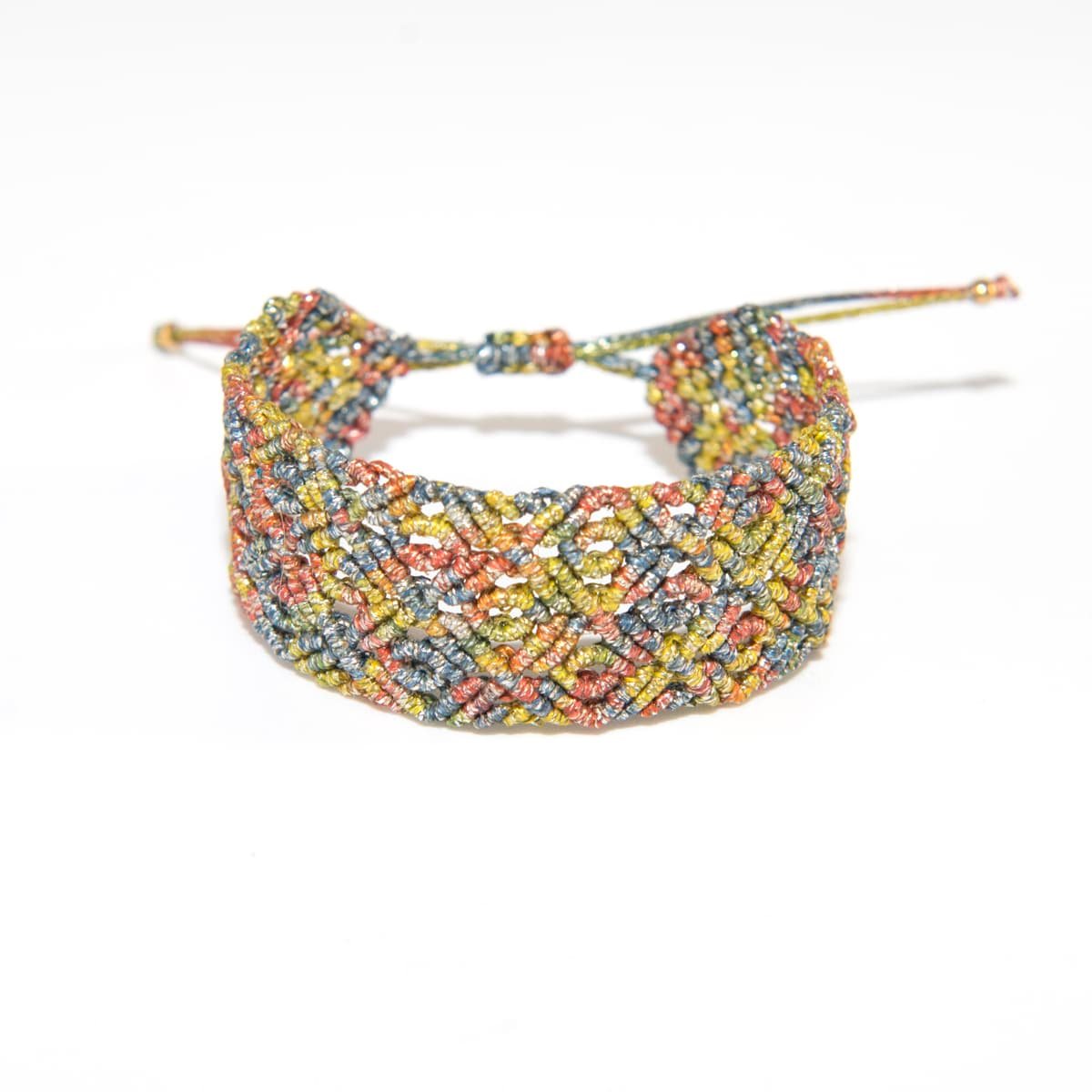 ΒΡΑΧΙΟΛΙ MACRAME JAHA ΠΟΛΥΧΡΩΜΟ ΜΕΤΑΛΙΖΕ ΒΡΑΧΙΟΛΙ MACRAME JAHA ΠΟΛΥΧΡΩΜΟ ΜΕΤΑΛΙΖΕ