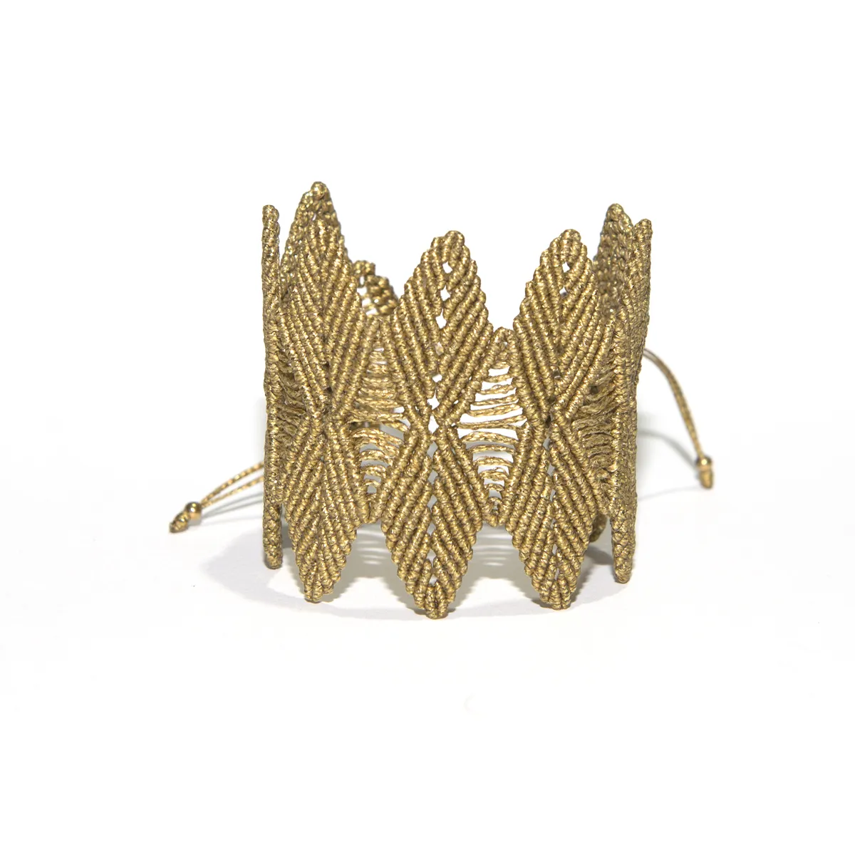 ΒΡΑΧΙΟΛΙ MACRAME FISSEHA ΧΡΥΣΟ