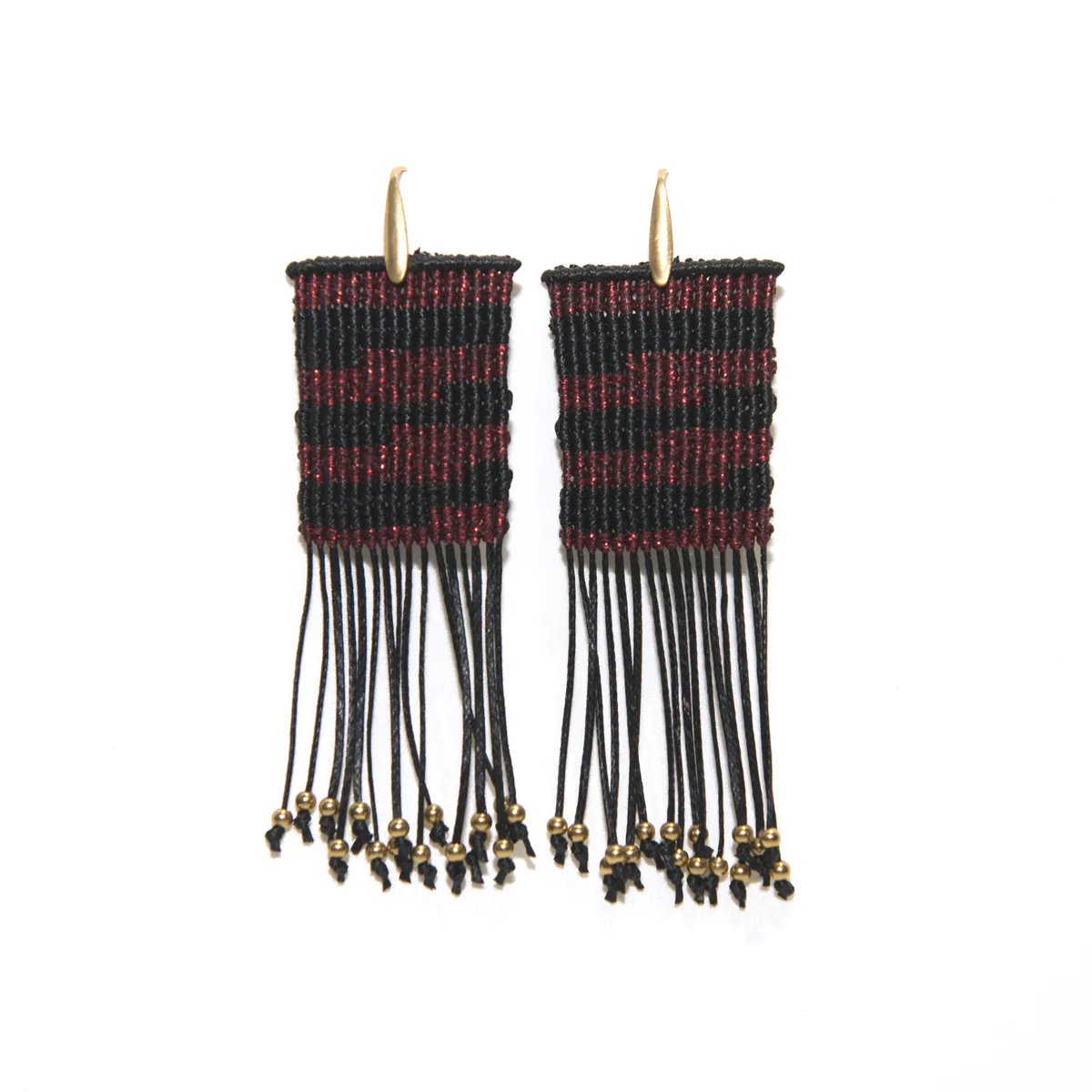 ΣΚΟΥΛΑΡΙΚΙΑ MACRAME ADETOUN ΚΟΚΚΙΝΟ ΜΕΤΑΛΙΖΕ ΜΑΥΡΟ ΣΚΟΥΛΑΡΙΚΙΑ MACRAME ADETOUN ΚΟΚΚΙΝΟ ΜΕΤΑΛΙΖΕ ΜΑΥΡΟ